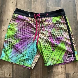Men’s Hurley Multicolor Swim Boardshorts